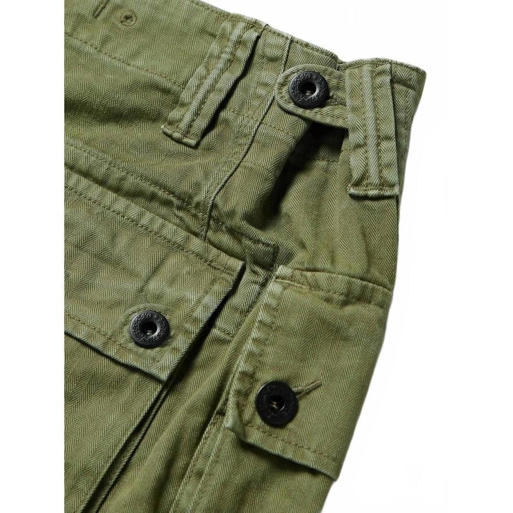 NEW POLO RALPH LAUREN twill cargo short in olive - Picture 4 of 4